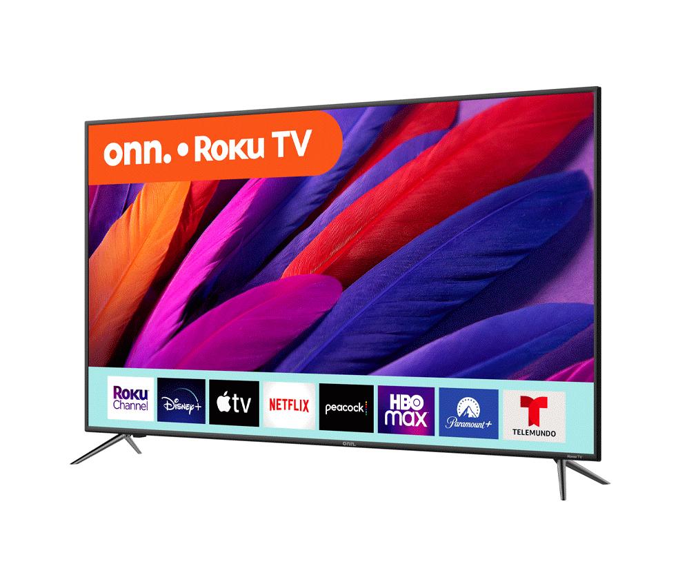 55" 4K UHD HDR10 Roku TV onn.