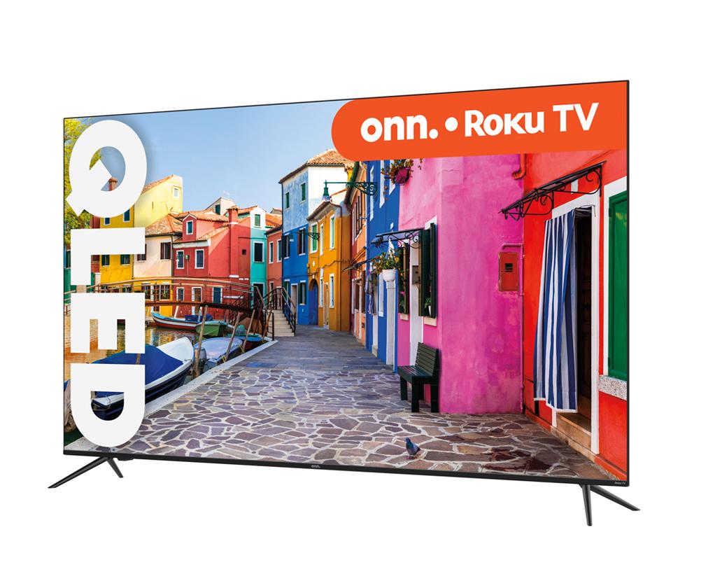 65 QLED 4K UHD HDR10 Frameless Roku TV Onn 65-qled-4k-uhd-hdr10-frameless-roku-tv-onn
